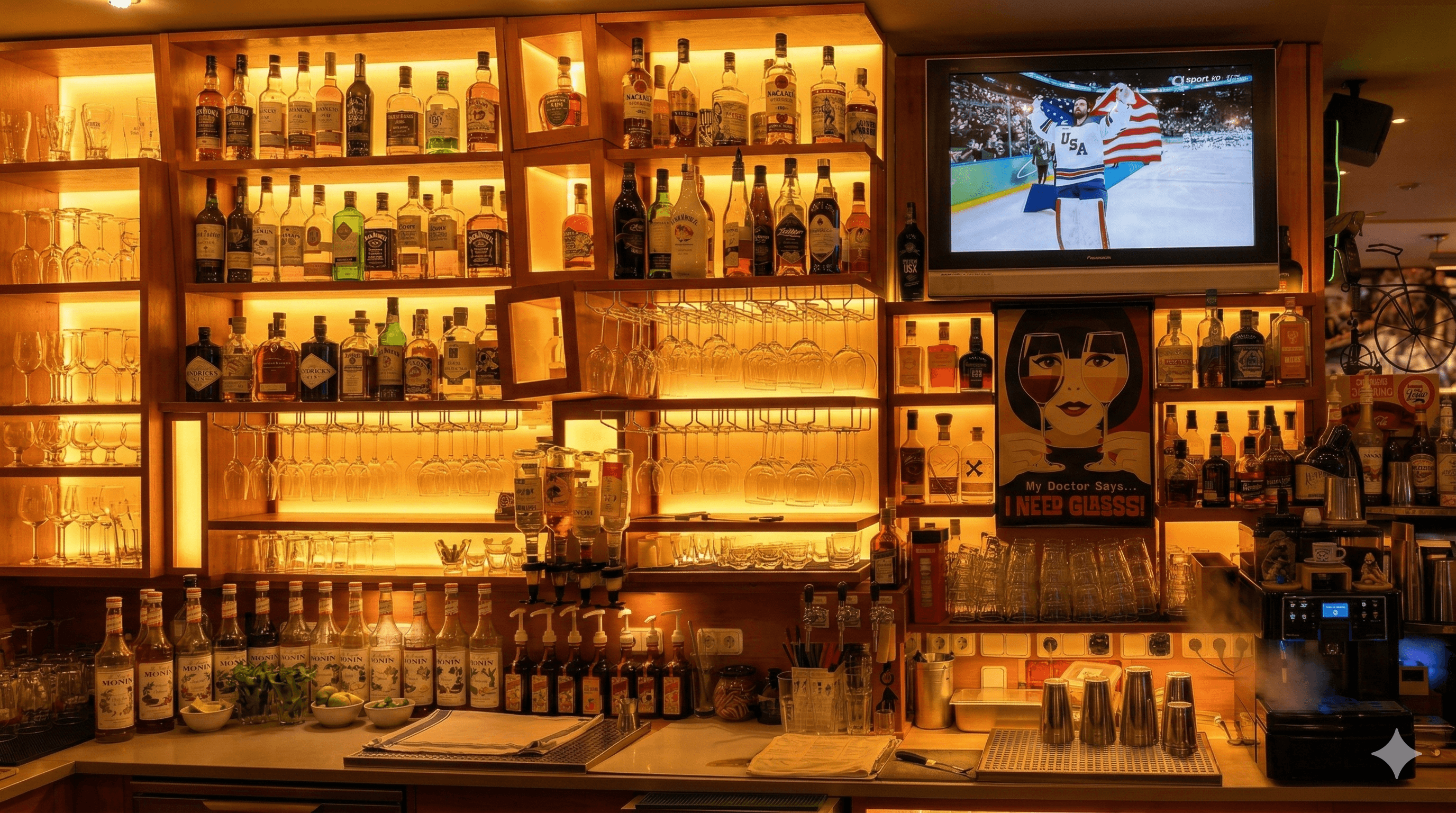 Interier restaurace Milano